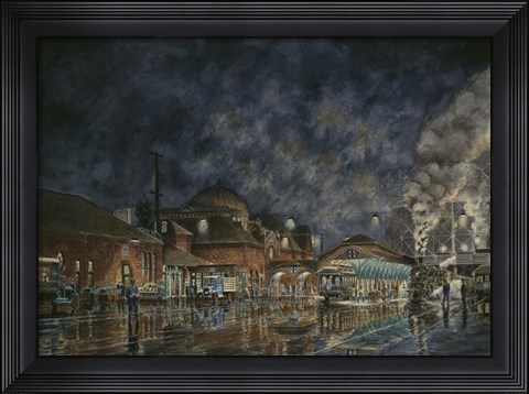 Framed Le Grande Station Print