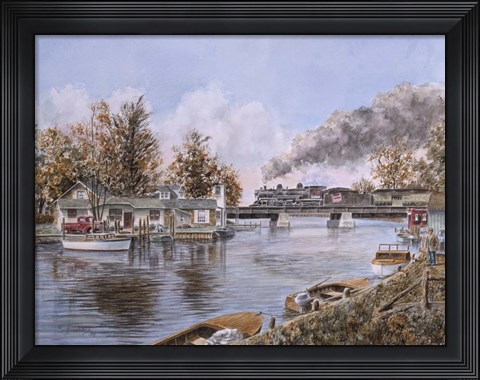Framed Belle River, Ontario Print