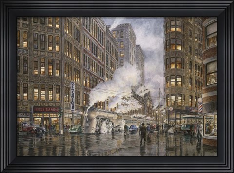 Framed 20Th Century Ltd. At Syracuse NY, Washington And Wharf Sts., c.1936 Print
