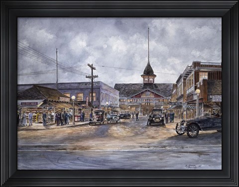 Framed Balboa By Moonlight, c.1920 Print