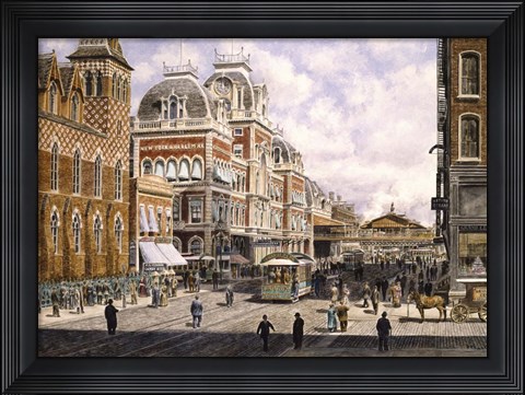 Framed New York,  Central Station Print