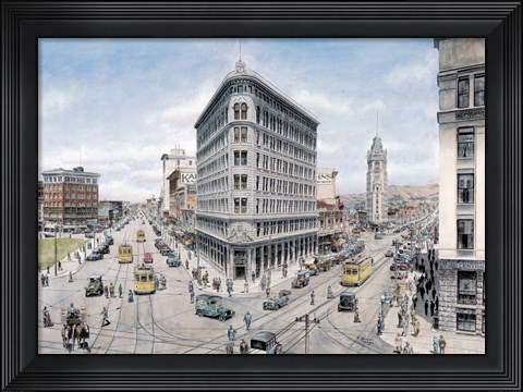 Framed Oakland Print