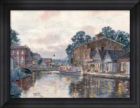Framed New Comers In Town Print