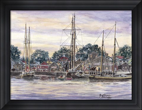 Framed Providence Town Print