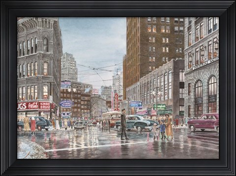 Framed Crossing Print