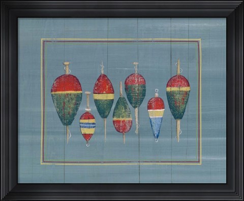 Framed Buoys Print