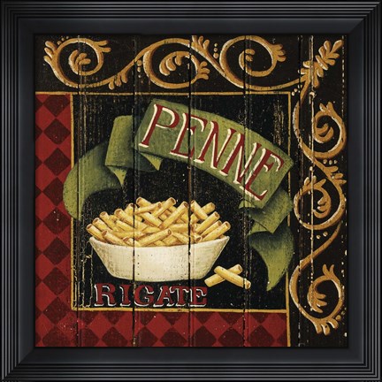 Framed Penne Print
