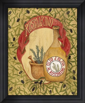 Framed Rosmarino Print