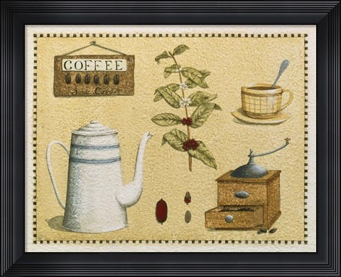 Framed Coffee Print