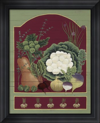 Framed Cauliflower Print