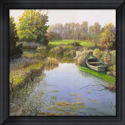 Framed Sul Fiume View Print