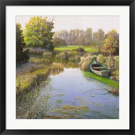 Framed Sul Fiume View Print