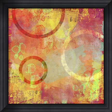 Framed Circle Carnival II Print