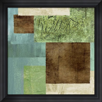 Framed River II Print