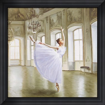 Framed Le Grand Salon II (Detail) Print