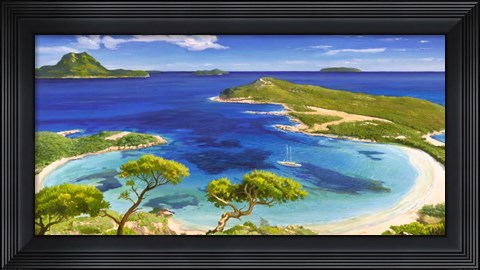 Framed Mediterraneo Print