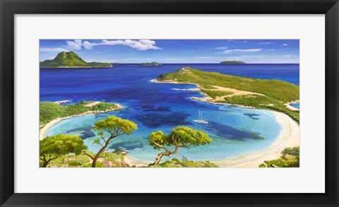 Framed Mediterraneo Print