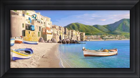Framed Cefalu Print