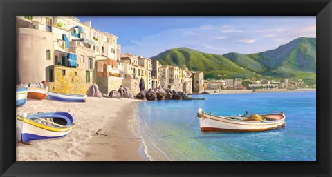 Framed Cefalu Print