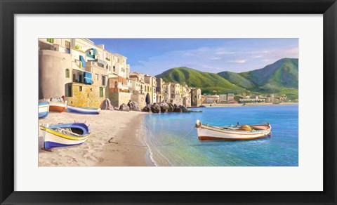 Framed Cefalu Print