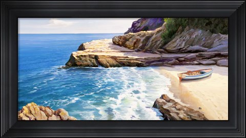 Framed Pomeriggio Mediterraneo II Print