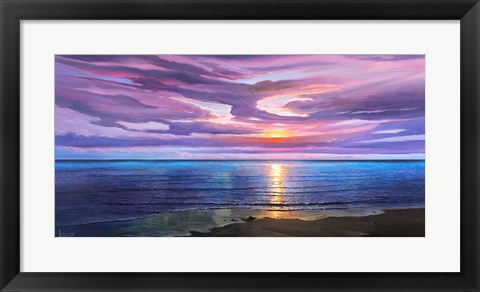 Framed Tramonto Sognante Print