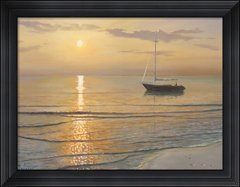 Framed Mattino sul Mare Print