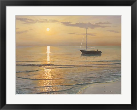 Framed Mattino sul Mare Print