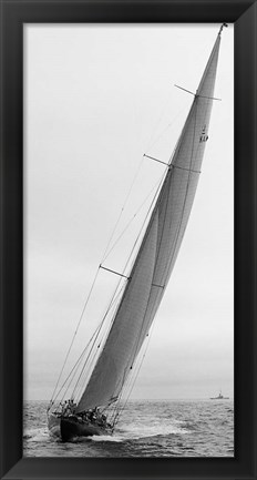 Framed Sailboat Racing, 1934 (Detail) Print