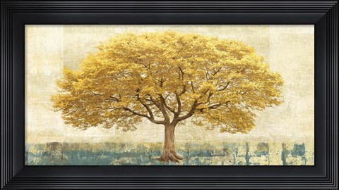 Framed Gilded Oak Print