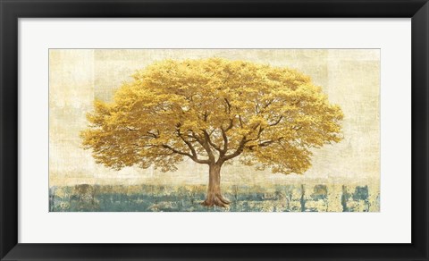 Framed Gilded Oak Print