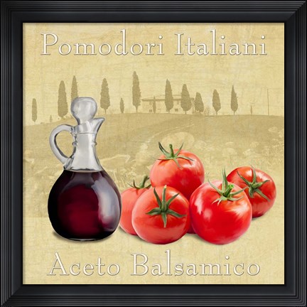 Framed Cucina Italiana I Print