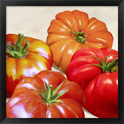 Framed Tomatoes Print