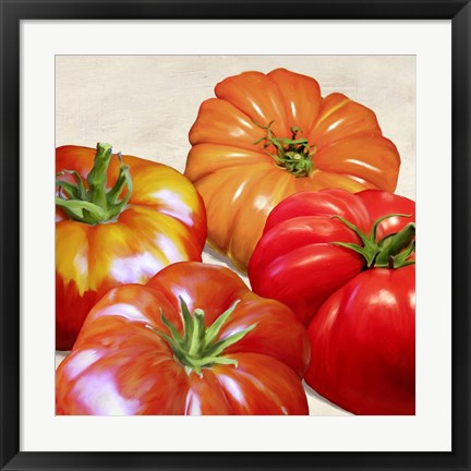 Framed Tomatoes Print