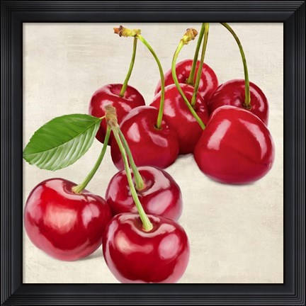 Framed Cherries Print