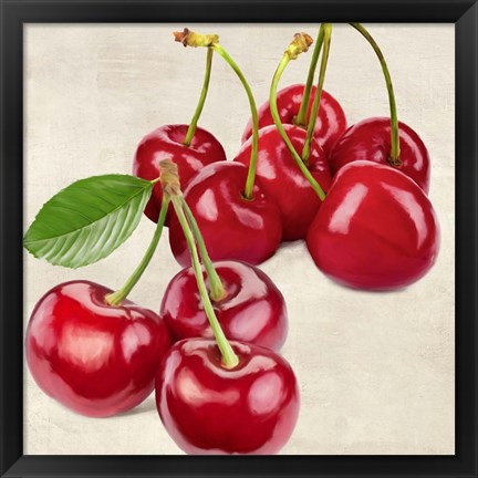 Framed Cherries Print