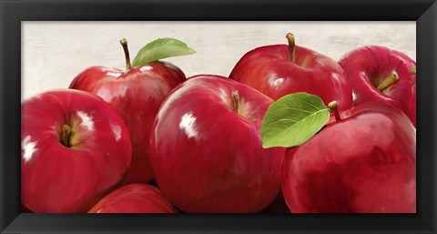 Framed Red Apples Print