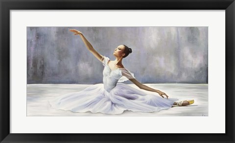 Framed Ballerina Print