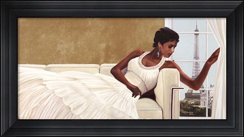 Framed Interieur Parisien Print