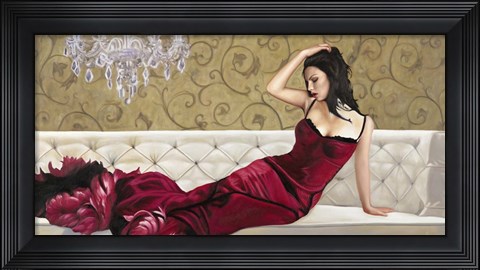 Framed Velvet Print