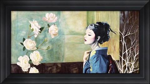 Framed Wild Flower Print