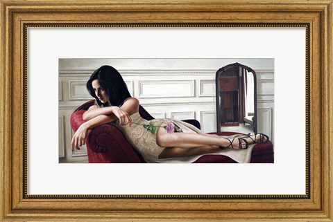 Framed Beauty in an Interior Print