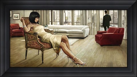Framed Lovers&#39; Nest Print