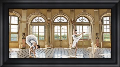 Framed In the Grand Palace Print