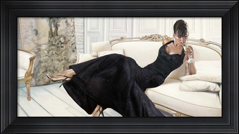 Framed White Interior Print