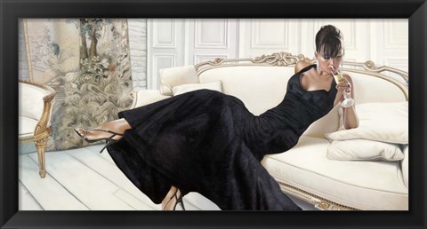 Framed White Interior Print