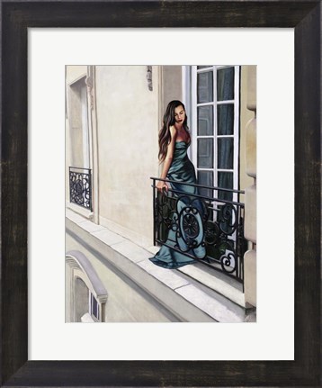 Framed Window in Paris Print