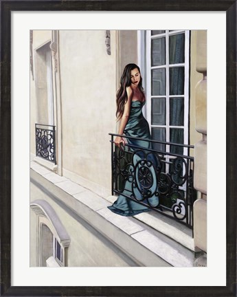 Framed Window in Paris Print