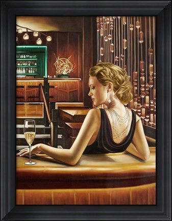 Framed Night Out II Print