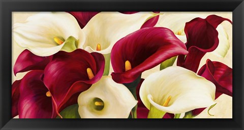 Framed Calla Composition Print